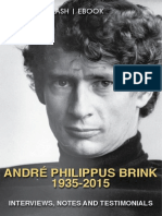 Free Ebook: Andre Philippus Brink 1935-2015: Interviews, Notes and Testimonials