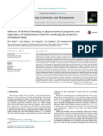 Influence of Biodiesel Blending On Physicochemical Properties and Importance of of Biodiesel Blend PDF