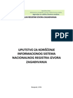Uputstvo NRIZ PDF