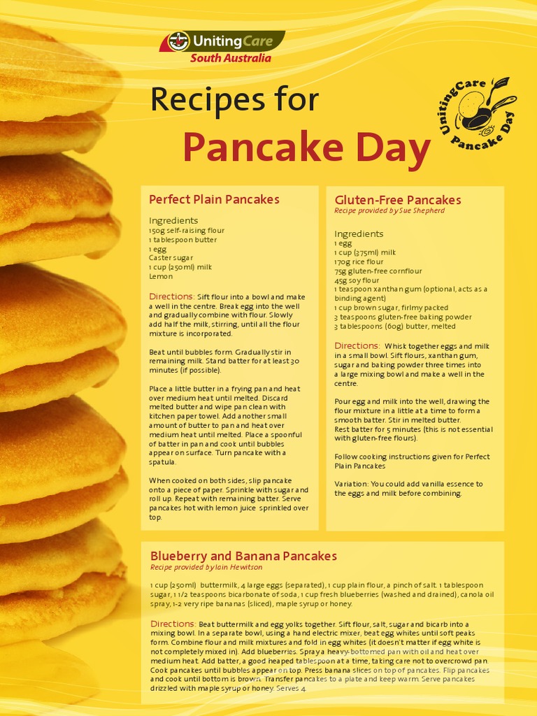 Pancake Recipes Sheet Pancake Batter (Cooking)