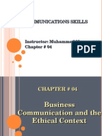 Communications Ethics in Business