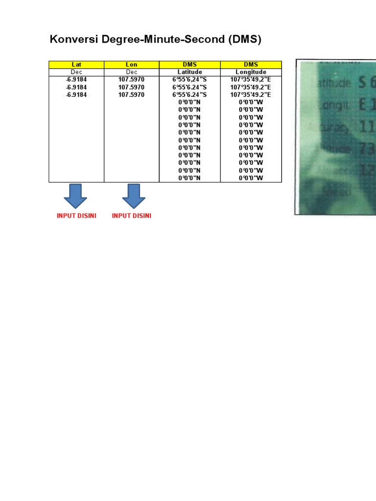 DMS to Decimal Conversion Guide | PDF