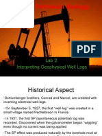 EAS 430: Petroleum Geology: Lab 2: Interpreting Geophysical Well Logs