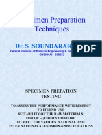 Specimen Preparation Tech Modi