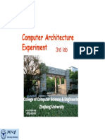 Computer Architecture Experiment: 3rd Lab