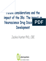Future Considerations and The Impact of The 3Rs: The Impact On Neuroscience Drug Discovery and Development