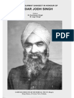 Jodh Singh - Essays On Gurmat Sangeet in Honour of Sardar Jodh Singh