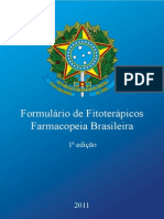 (2011) Formulario de Fitoterapicos Da Farmacopeia Brasileira