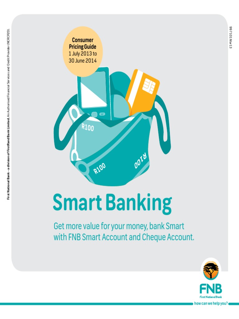 FNB Smart Pricing Guide Debit Card Fee