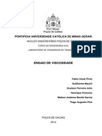 Relatório 1 - Ensaio de Viscosidade Dos Fluídos