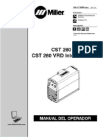 Manual CST 280 Miller