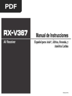 Download Manual Yamaha RX-V367 by Luis SN255566918 doc pdf