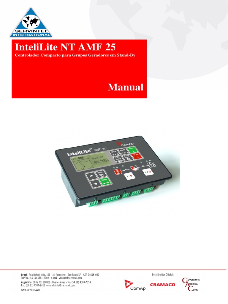 Intelilite AMF 25 PDF PDF Mains Electricity Electric, 53% OFF