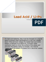 Lee - Lead Acid, LiPo