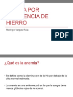 Anemia Por Deficiencia de Hierro