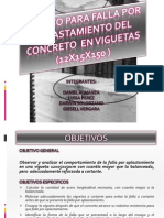 Ensayo Para Falla Por Aplastamiento Del Concreto En