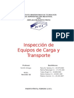 Trabajo de Inspeccion