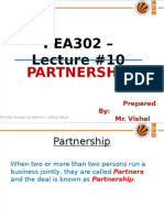 PEA302 Lec#10 Partnership - Pps