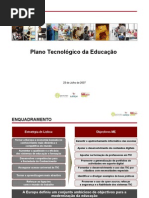 Plano Tecnológico da Educação (PT)