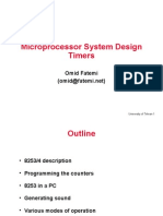 Microprocessor System Design Timers: Omid Fatemi