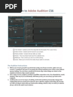 Introduction A Do Be Audition Cs 6