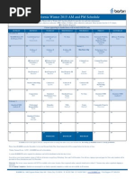 Barbri Winter 2015 California Bar Exam Review Schedule