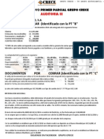 Auditoria III, Primer Parcial