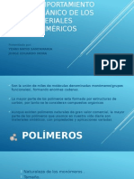 Comportamiento Mecánico de Los Materiales Poliméricos