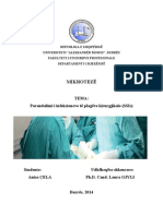 Parandalimi I Infeksioneve Të Plagëve Kirurgjikale SSIs PDF