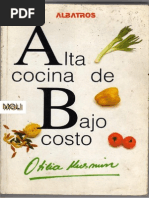 Alta Cocina de Bajo Costo