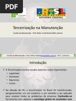 09 - terceirização da manutenção