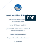 Incontro Pubblico 16 02 2015