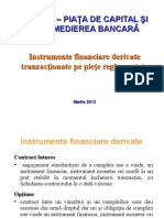 Instrumente Financiare Derivate 2013