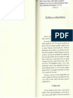 Antoine Prost - Os Fatos e A Crítica Histórica e As Questões Dos Historiadores