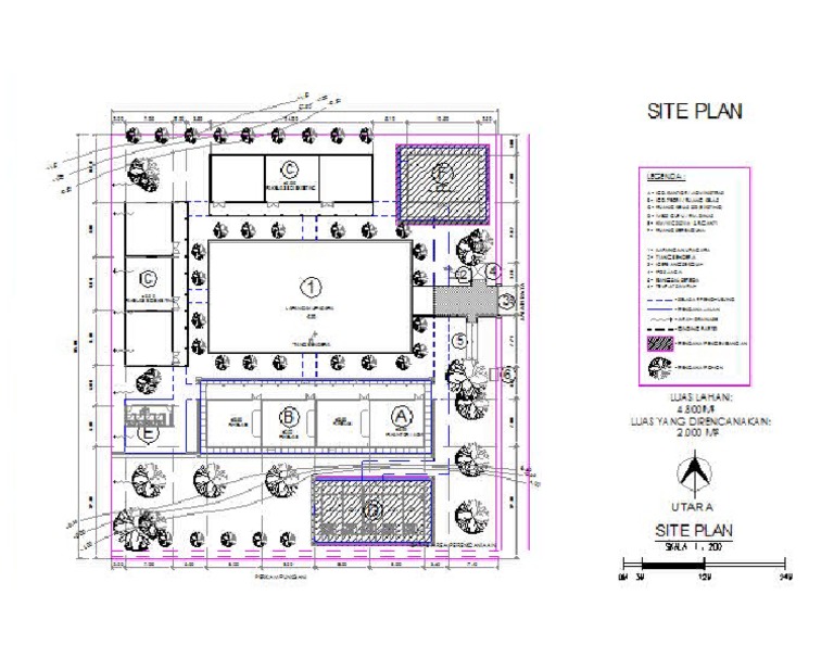 Contoh Site Plan Rumah Type - IMAGESEE