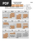 MSU Mankato Academic Calendar 2014-15 | PDF