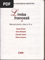 Download Manual Limba Franceza - Cls a XI a by Dorobat Dan Theodor SN255603909 doc pdf