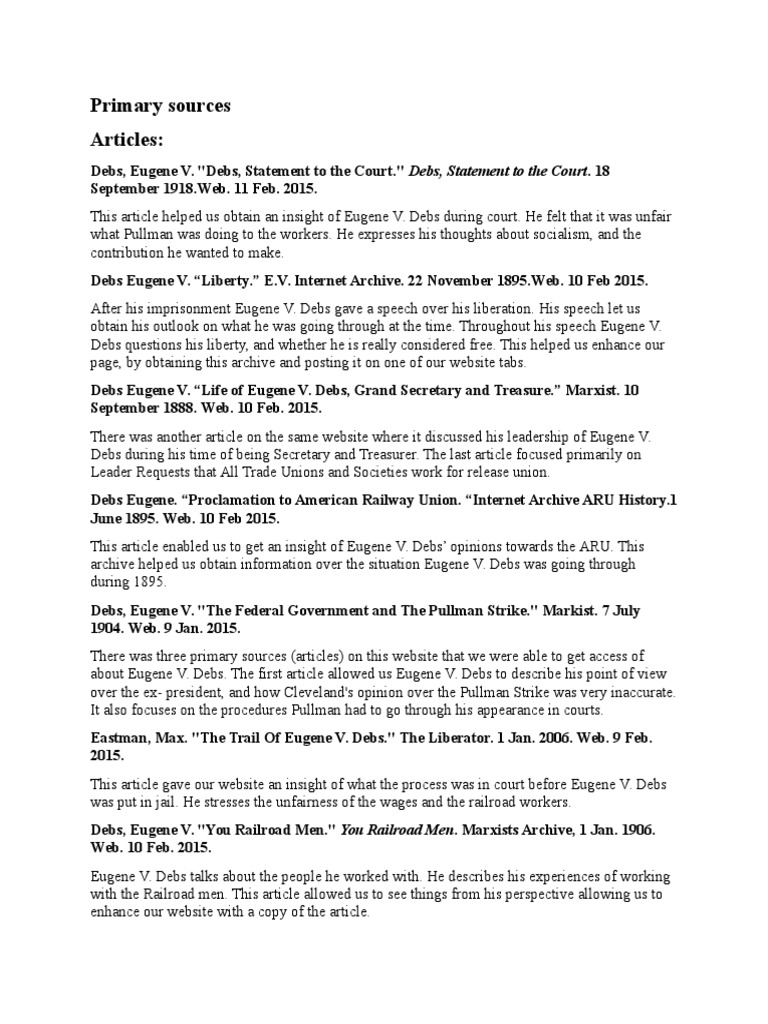 Primary Sources | PDF