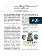 Living With Internet of Things: The Emergence of Embedded Intelligence