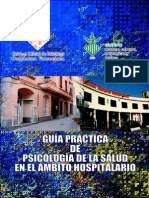 Guia Practica de Psicologia de La Salud en El Ambito Hospitalario