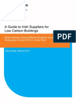 Irish Suppliers for Low Carbon Buildings 2013 Enterprise Ireland