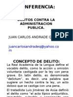 Delitos Contra La Administracion Pública