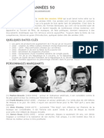 La Mode Des Années 50 PDF