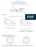 Ángulos Interiores de Polígonos PDF