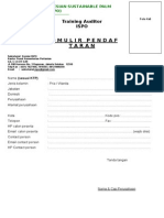 (299620152) Form Pendaftaran Training - General