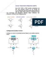 13901223 Configuraciones Transistores Bipolares