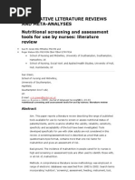 Download Integrative Literature Reviews and Meta by anon-558952 SN2556228 doc pdf