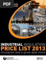 Encon Industrial Price List 2013