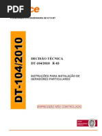 DT 104.2010 r03 - Instruções para instalações de Geradores Particulares.pdf