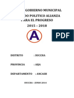 PLAN DE GOBIERNO